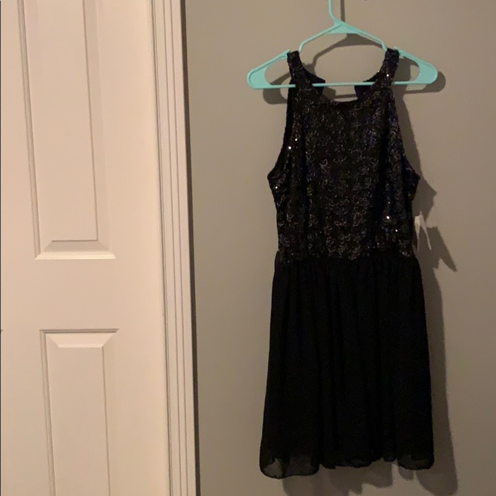 NWT Altar’d state black sequin dress NEWYEARSEVE